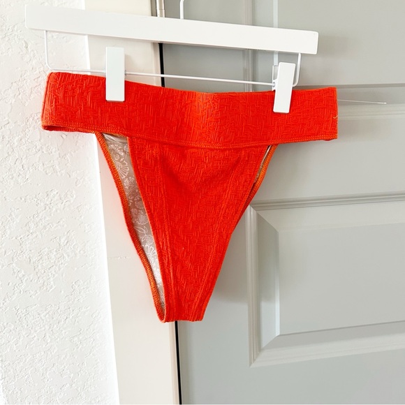 New Free People Dylan Bikini Bottoms Flame - Picture 3 of 6